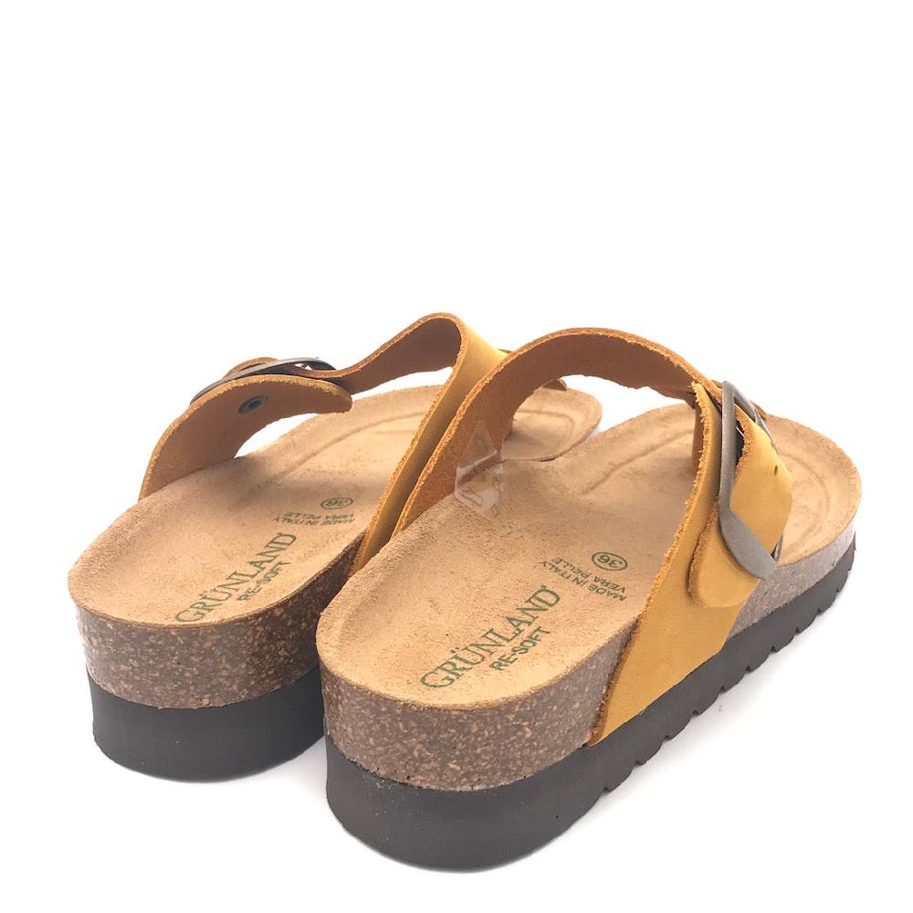 Zulian Calzature Ciabatta Hola infradito ocra 2025