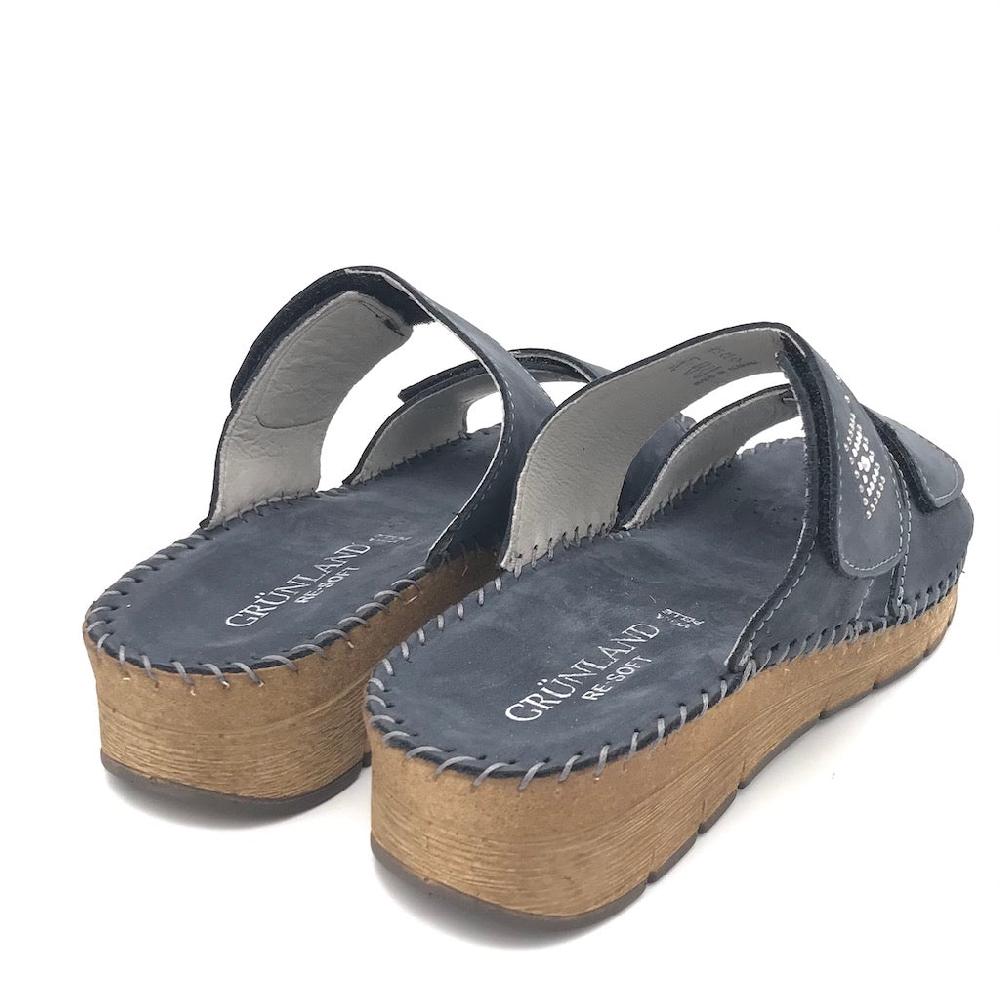 Zulian Calzature Ciabatta Palo blu Officina