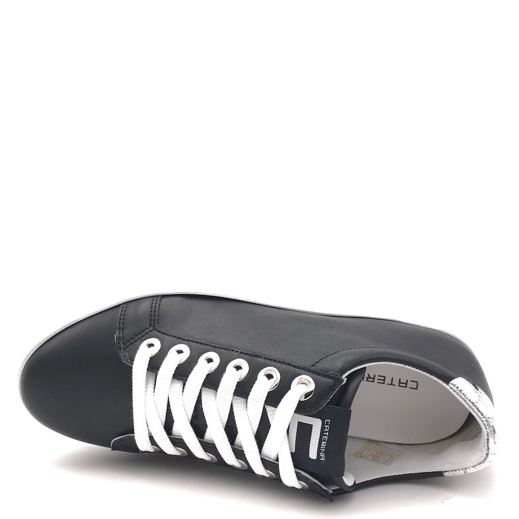 Zulian Calzature Sneakers Basic nera Vendita