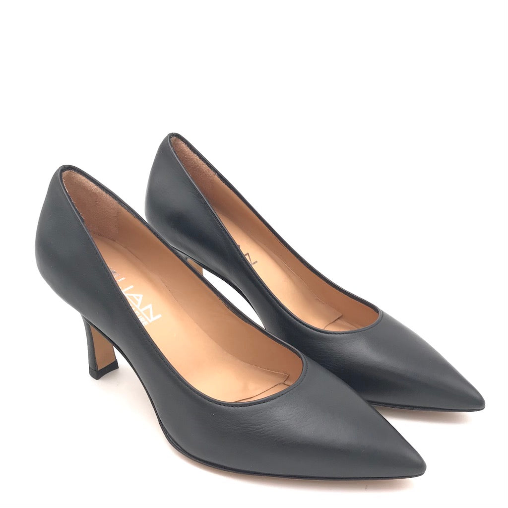 Zulian Calzature Decolletè Lory in nappa nera Promozione