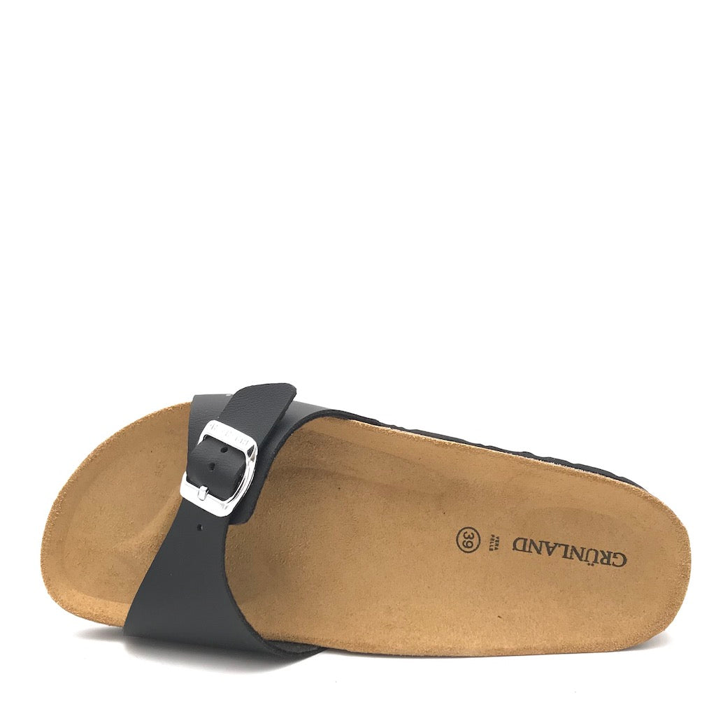 Zulian Calzature Ciabatta Sara fascia nera Spedizione Gratuita