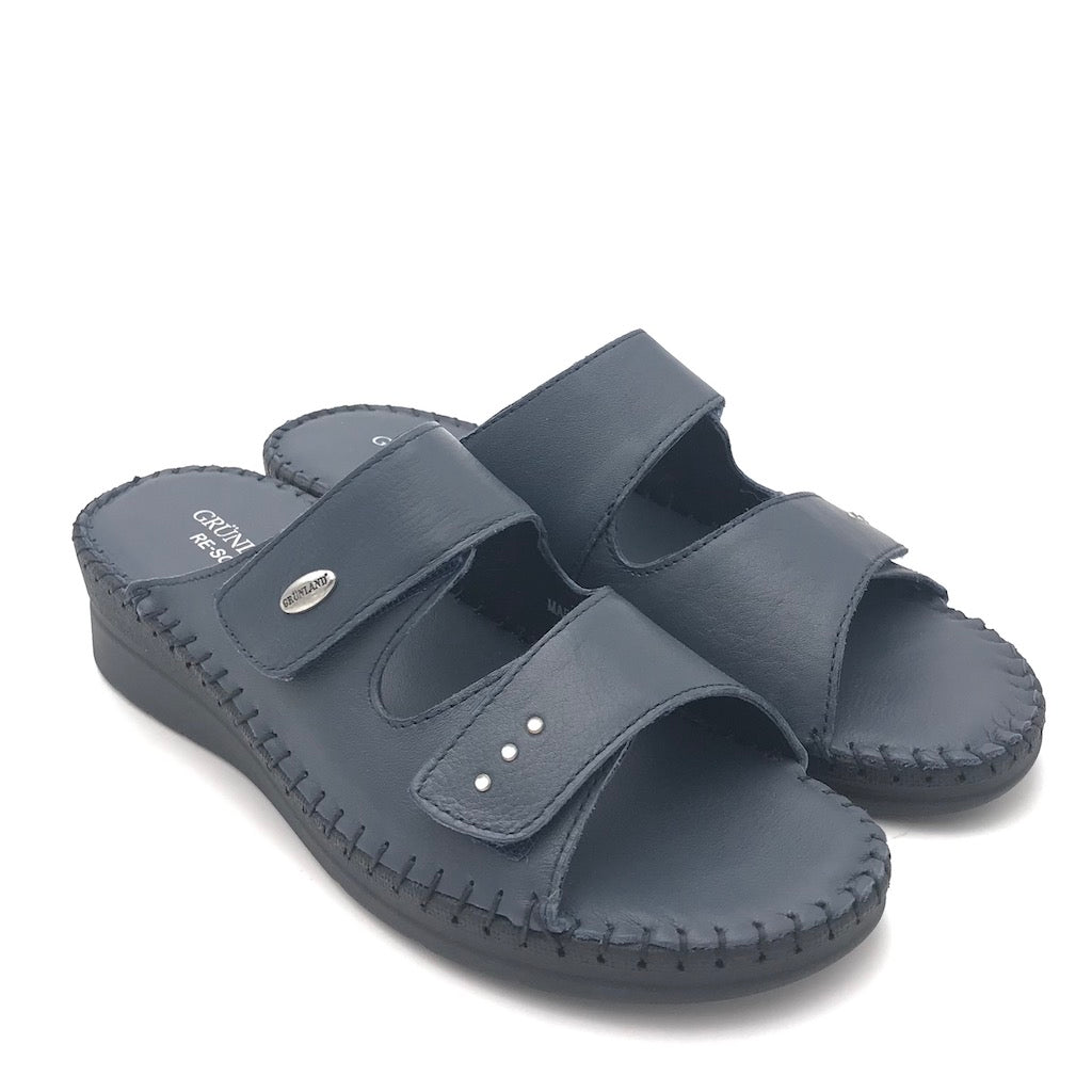 Zulian Calzature Ciabatta Baly blu Shopping Online