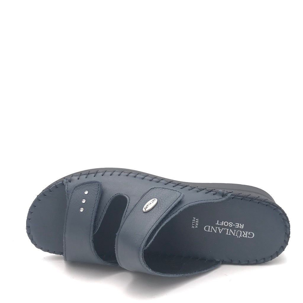 Zulian Calzature Ciabatta Baly blu Shopping Online