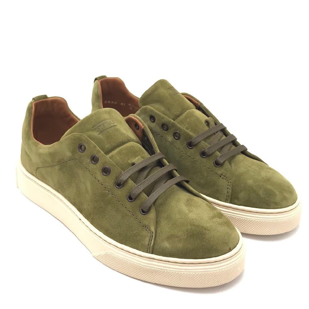 Zulian Calzature Sneakers in crosta foglia Affare Del Giorno