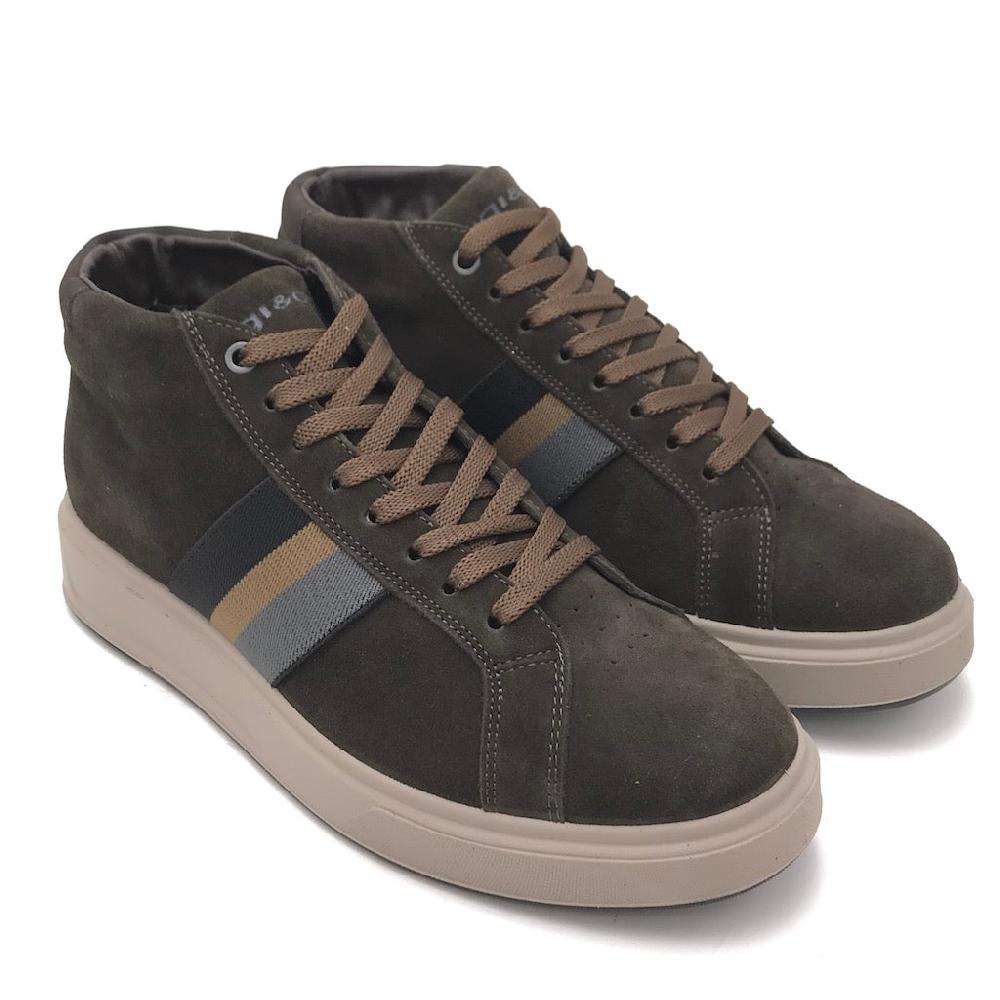 Zulian Calzature Sneakers Sten caffè Prezzo Ridotto