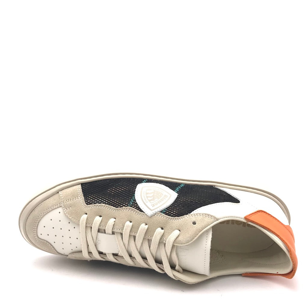 Zulian Calzature Sneakers Staten 07 Nys beige-military Sconto