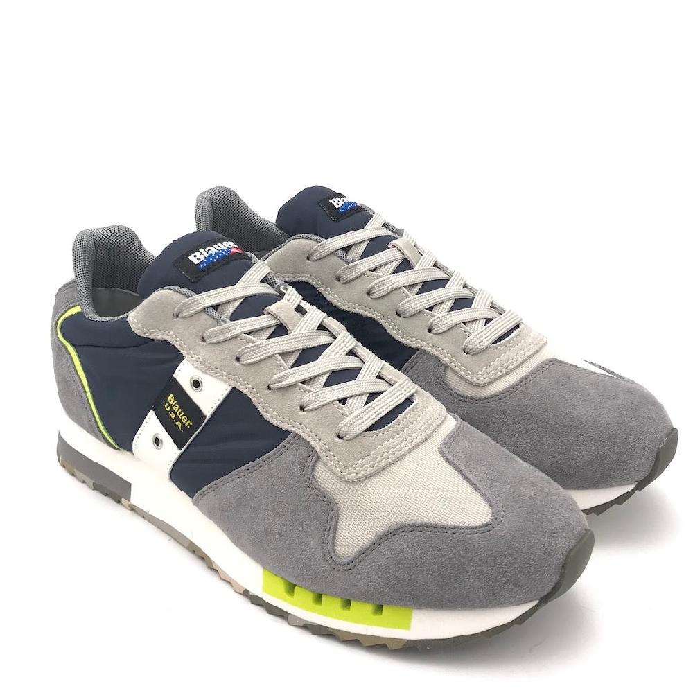 Zulian Calzature Sneakers Queens01 Dir navy-grey I Più Venduti