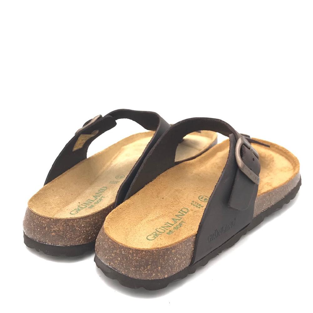 Zulian Calzature Ciabatta Bobo infradito mogano Moda