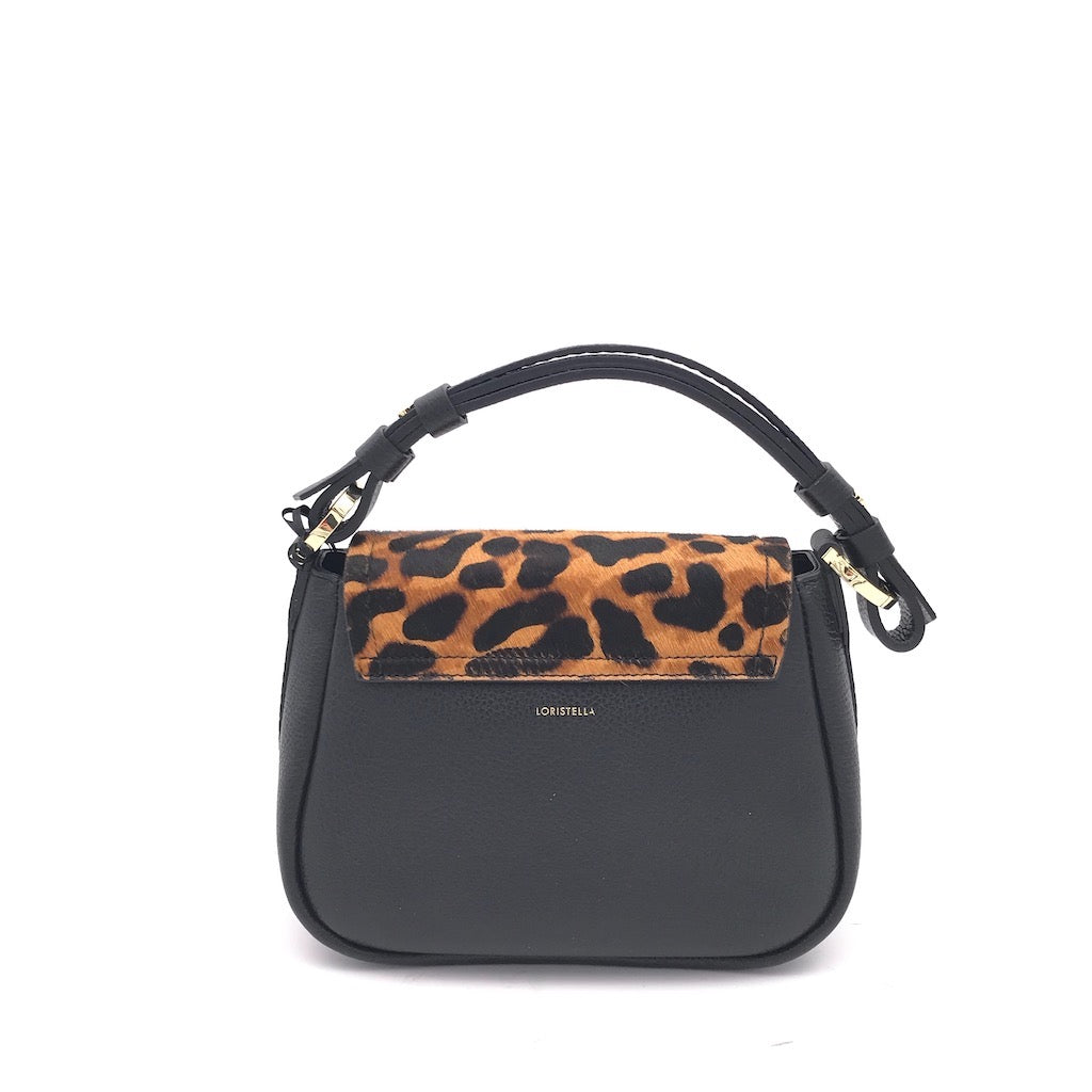 Zulian Calzature Borsa Cecilia leo nera Italia