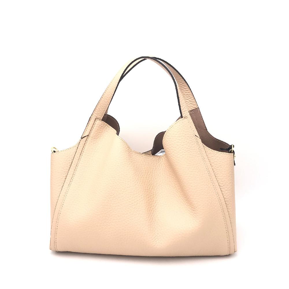 Zulian Calzature Borsa a spalla Serena media sand In Saldo