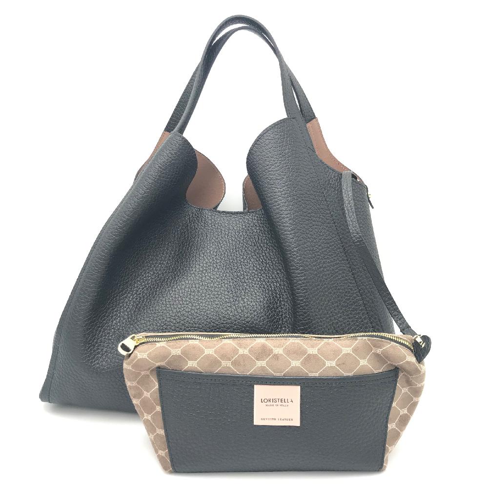 Zulian Calzature Borsa a spalla Serena nera Spedizione Gratuita