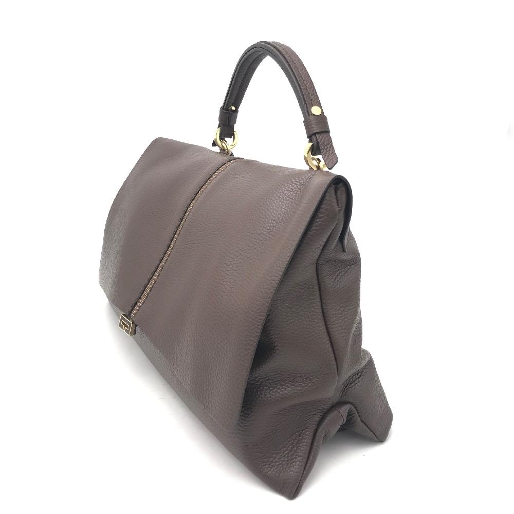 Zulian Calzature Borsa Kendall large cioccolato Prezzo Ridotto