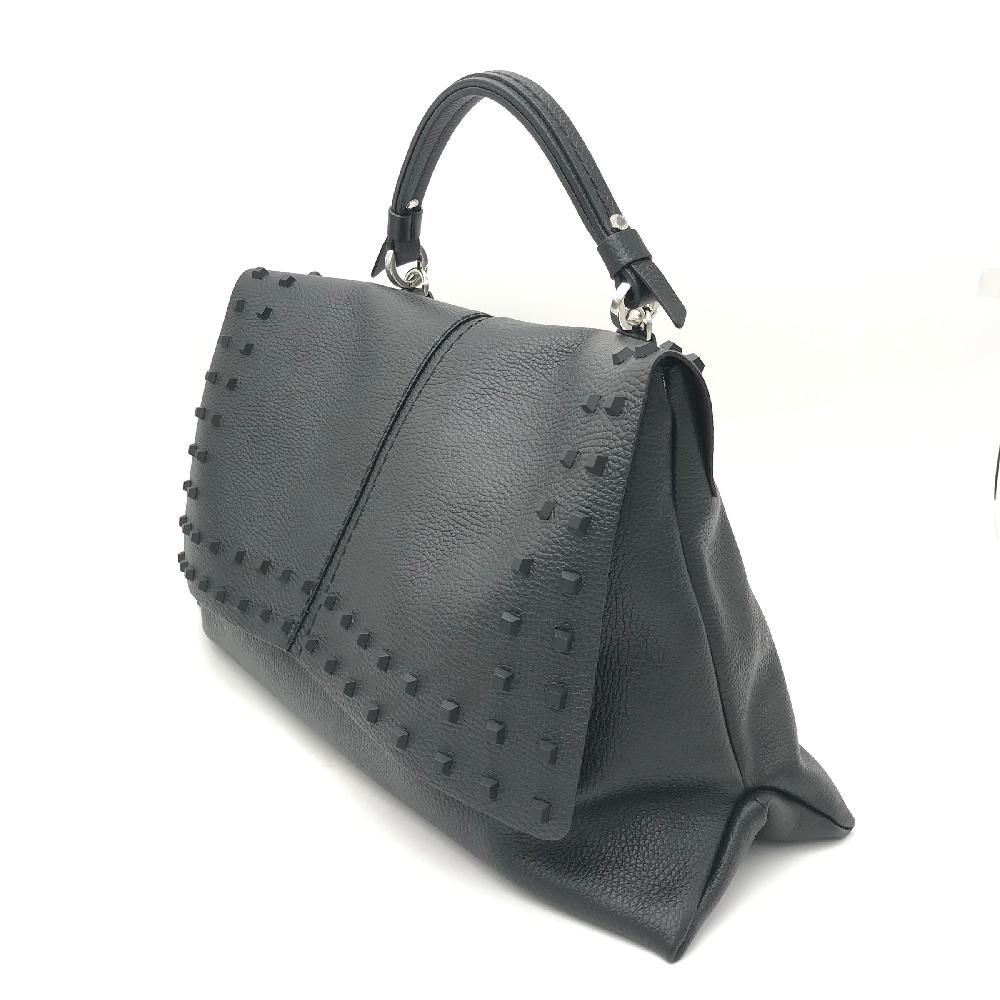 Zulian Calzature Borsa Kendal large nera borchie Sconto