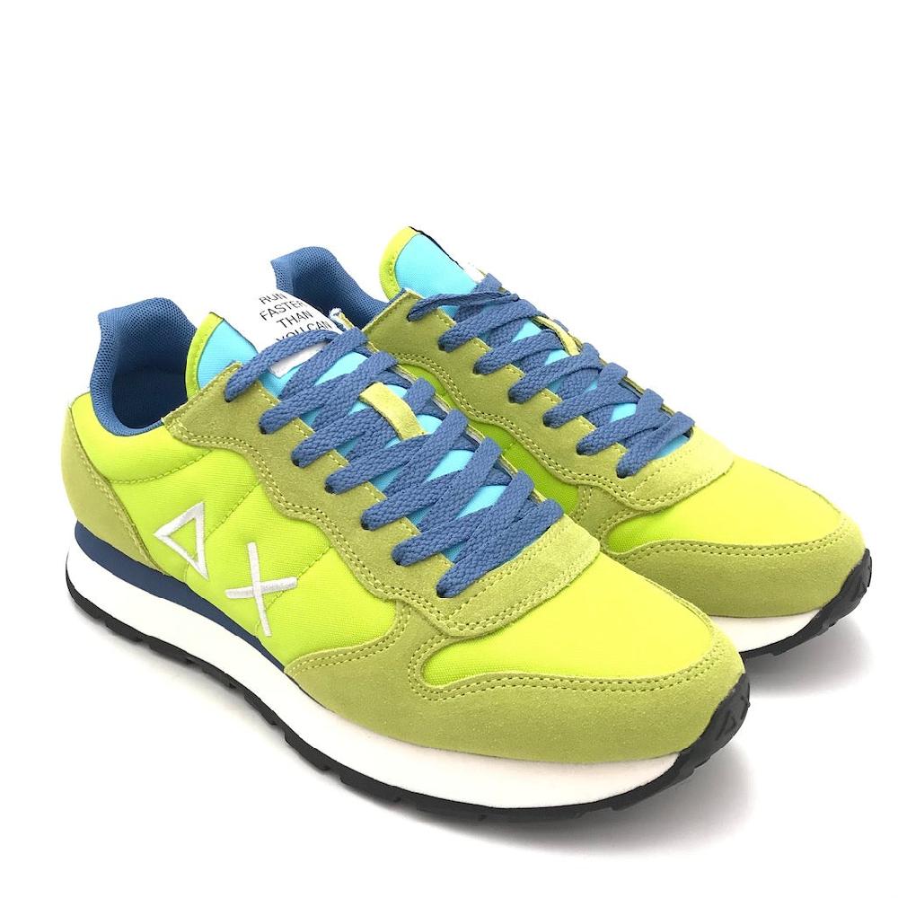 Zulian Calzature Sneakers Tom solid lime Vendita Calda