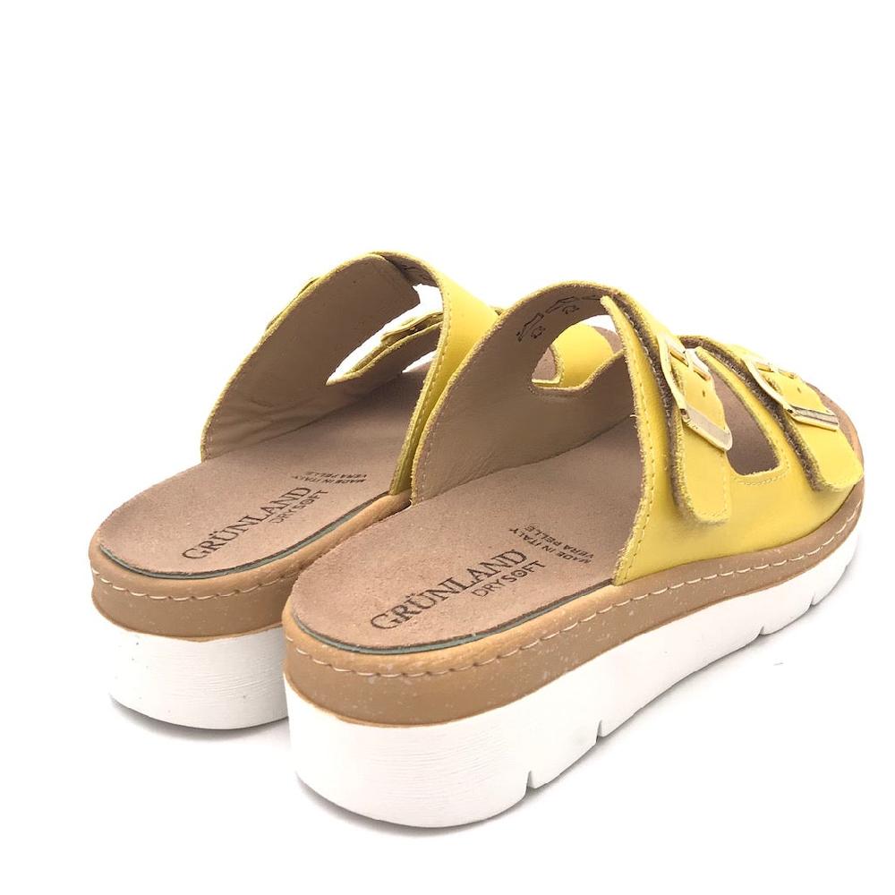 Zulian Calzature Ciabatta Moll giallo ocra Nuova