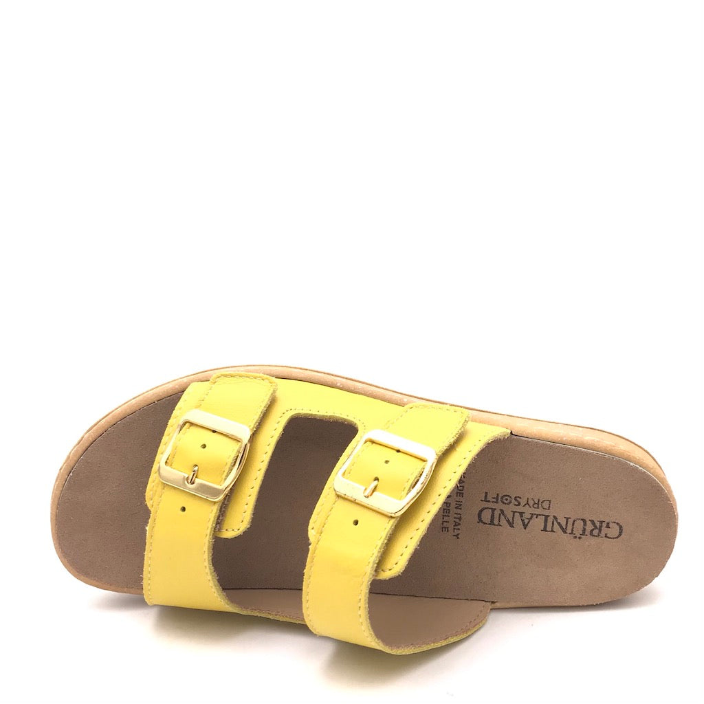 Zulian Calzature Ciabatta Moll giallo ocra Nuova