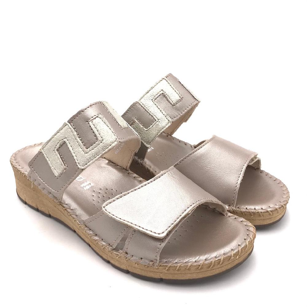 Zulian Calzature Ciabatta Palo platino Moda