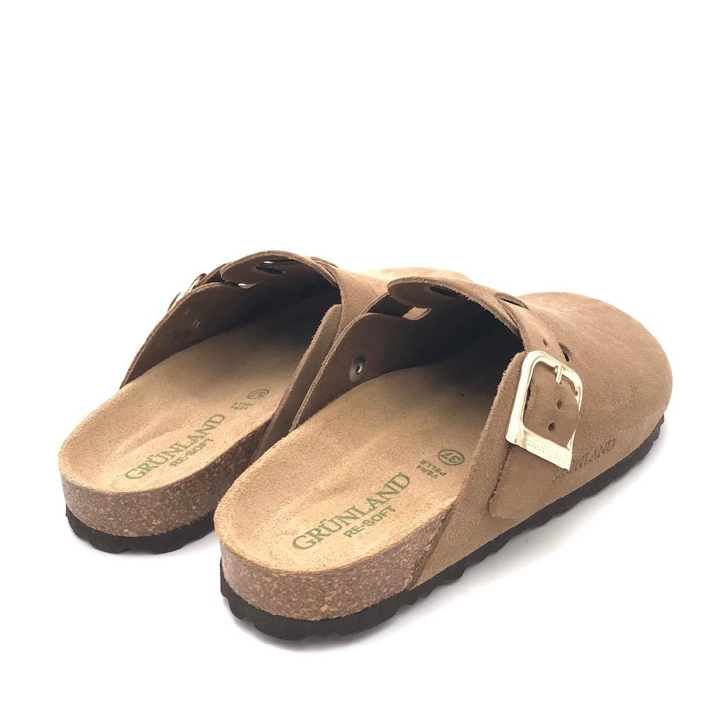 Zulian Calzature Ciabatta chiusa Sara tortora 2025