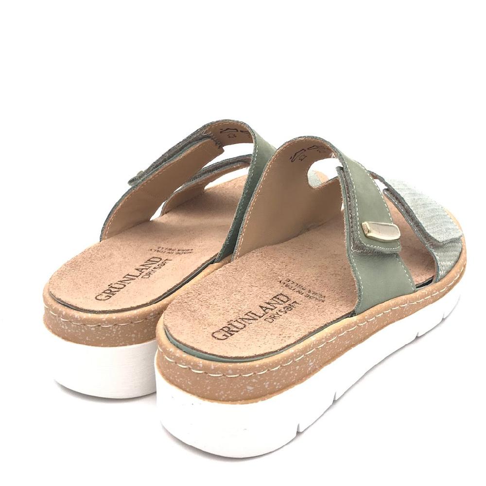 Zulian Calzature Ciabatta Moll salvia Pezzi Unici