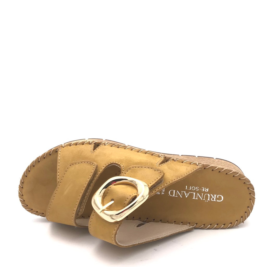 Zulian Calzature Ciabatta Palo ocra Soddisfazione Garantita