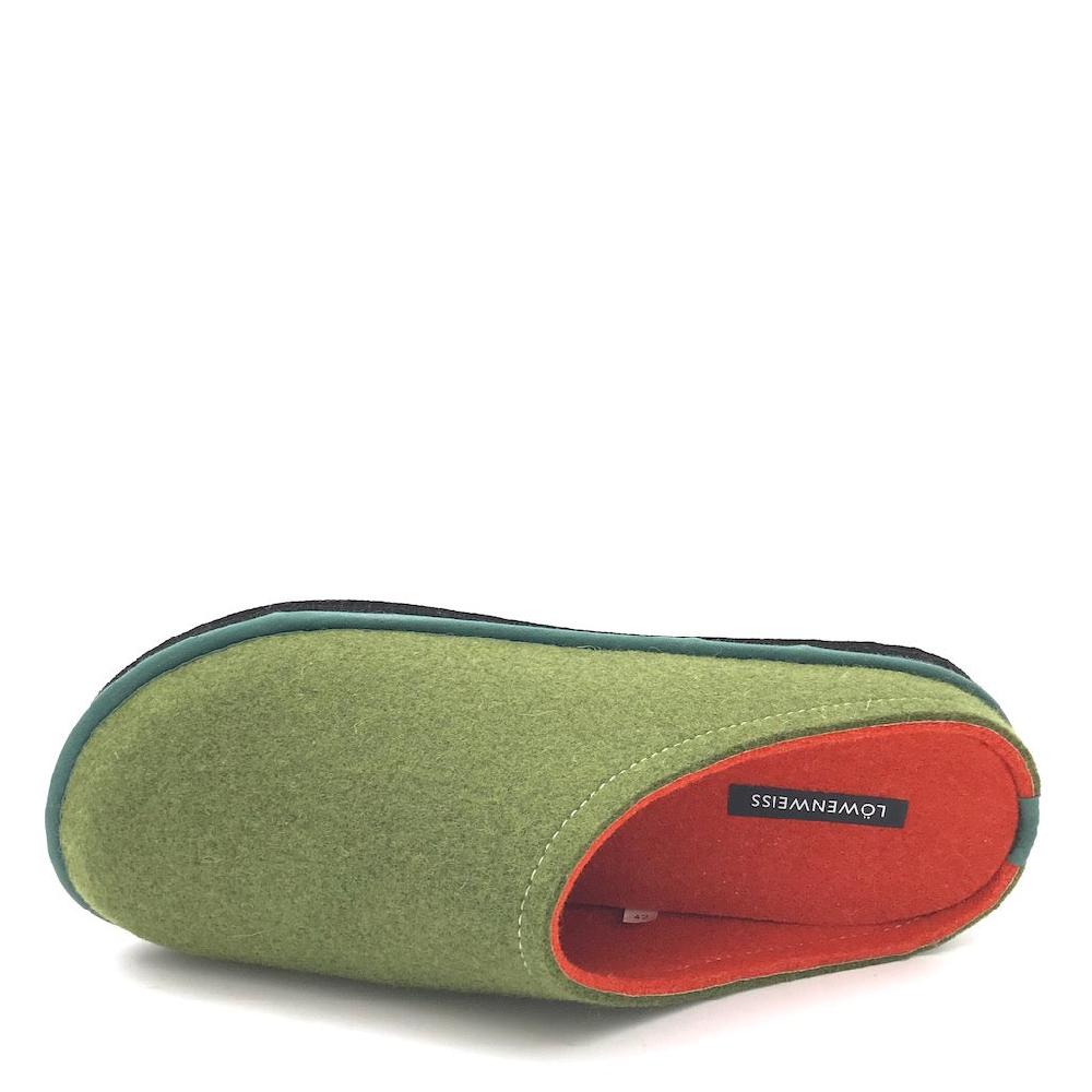 Zulian Calzature Ciabatta Easy bicolor muschio-arancione Convenienza