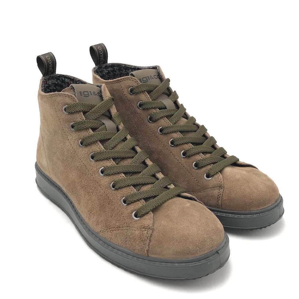 Zulian Calzature Sneakers Santiago sesamo Sconto