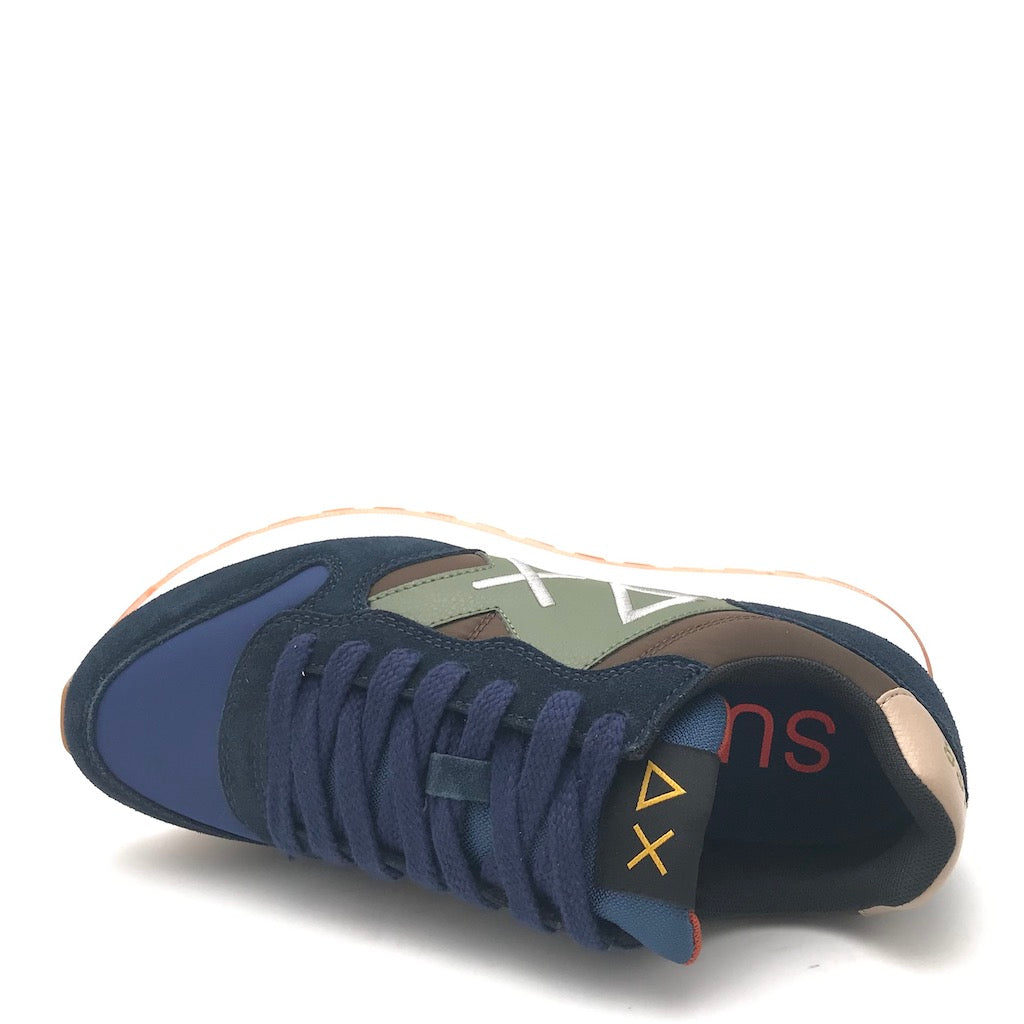 Zulian Calzature Sneakers Jaki bicolor blu Outlet