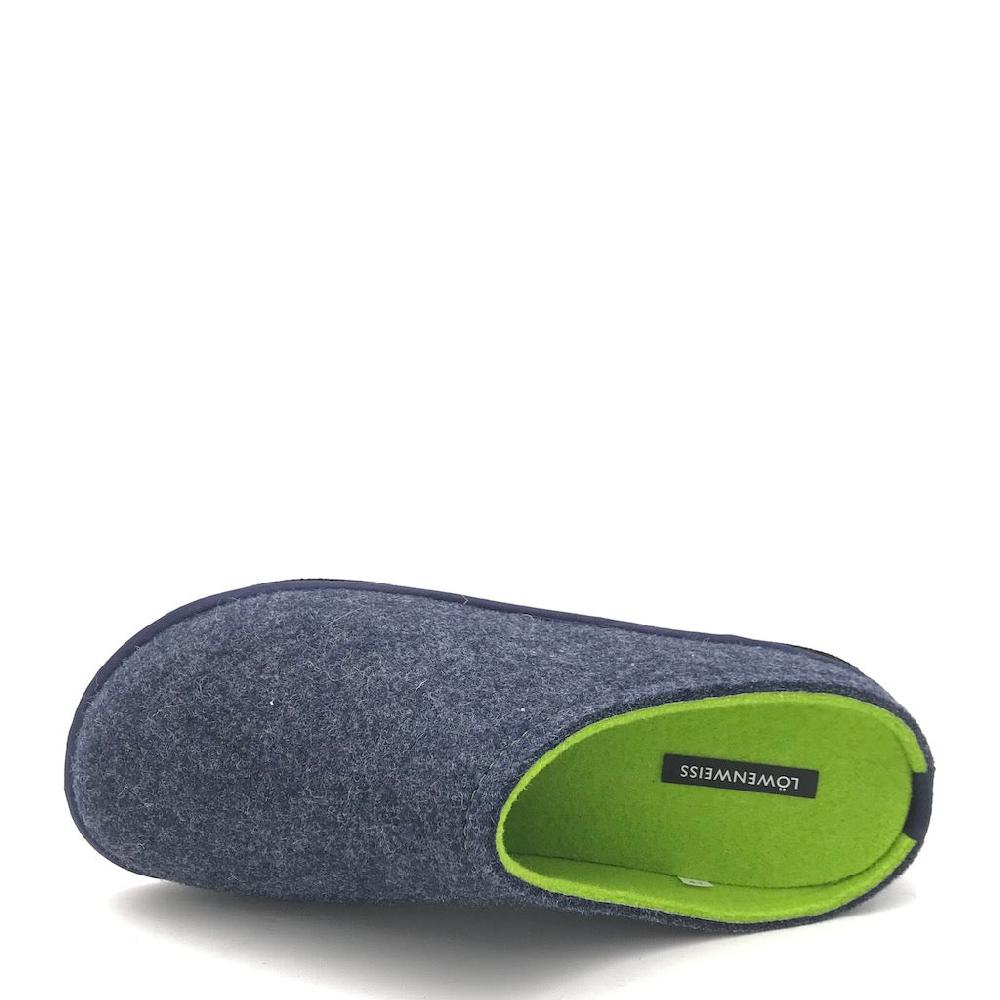 Zulian Calzature Ciabatta Easy bicolor blu-verde fluo In Saldo