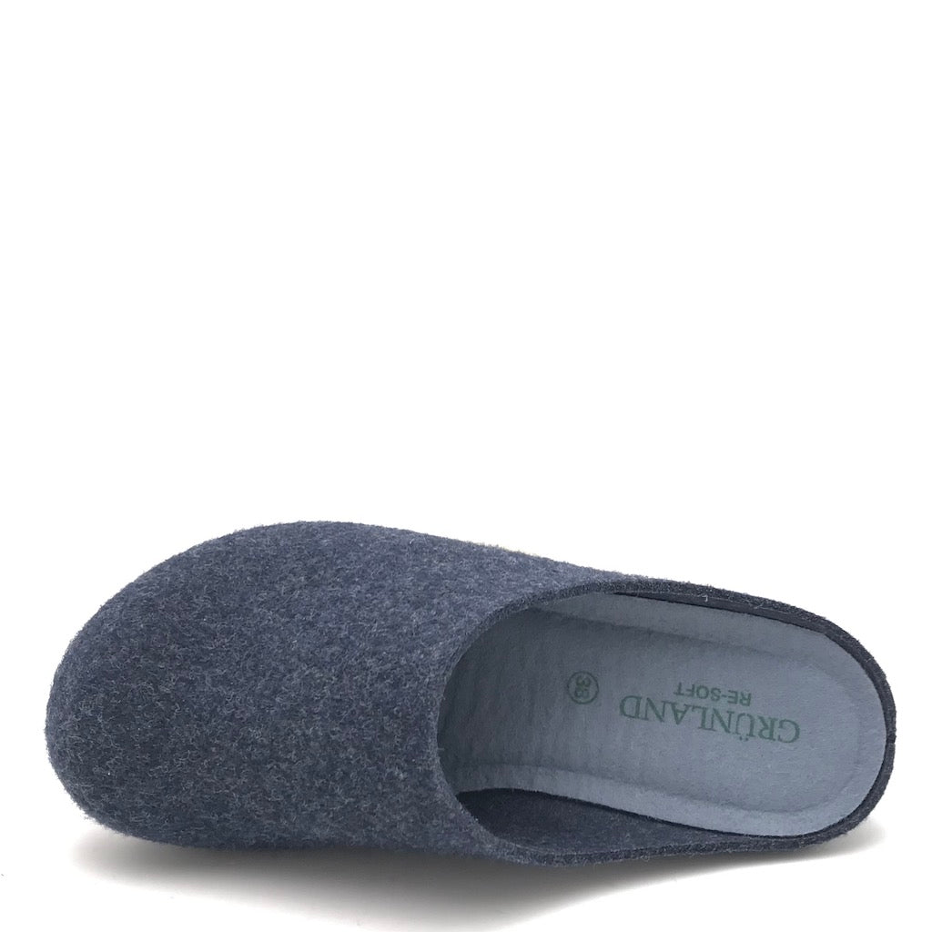 Zulian Calzature Ciabatta Pamo blu-indaco Italy