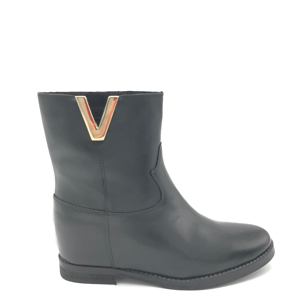 Zulian Calzature Tronchetto Roma nero 2025