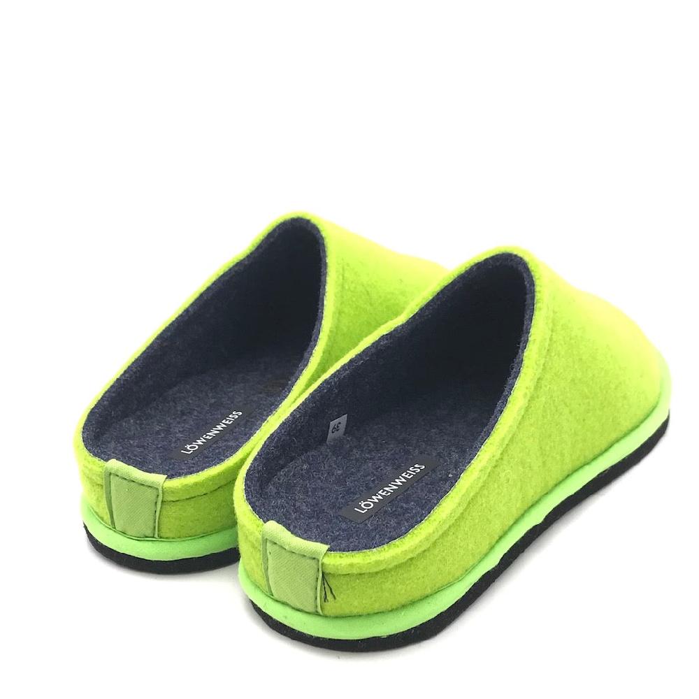 Zulian Calzature Ciabatta Easy bicolor verde fluo-blu Soddisfazione Garantita