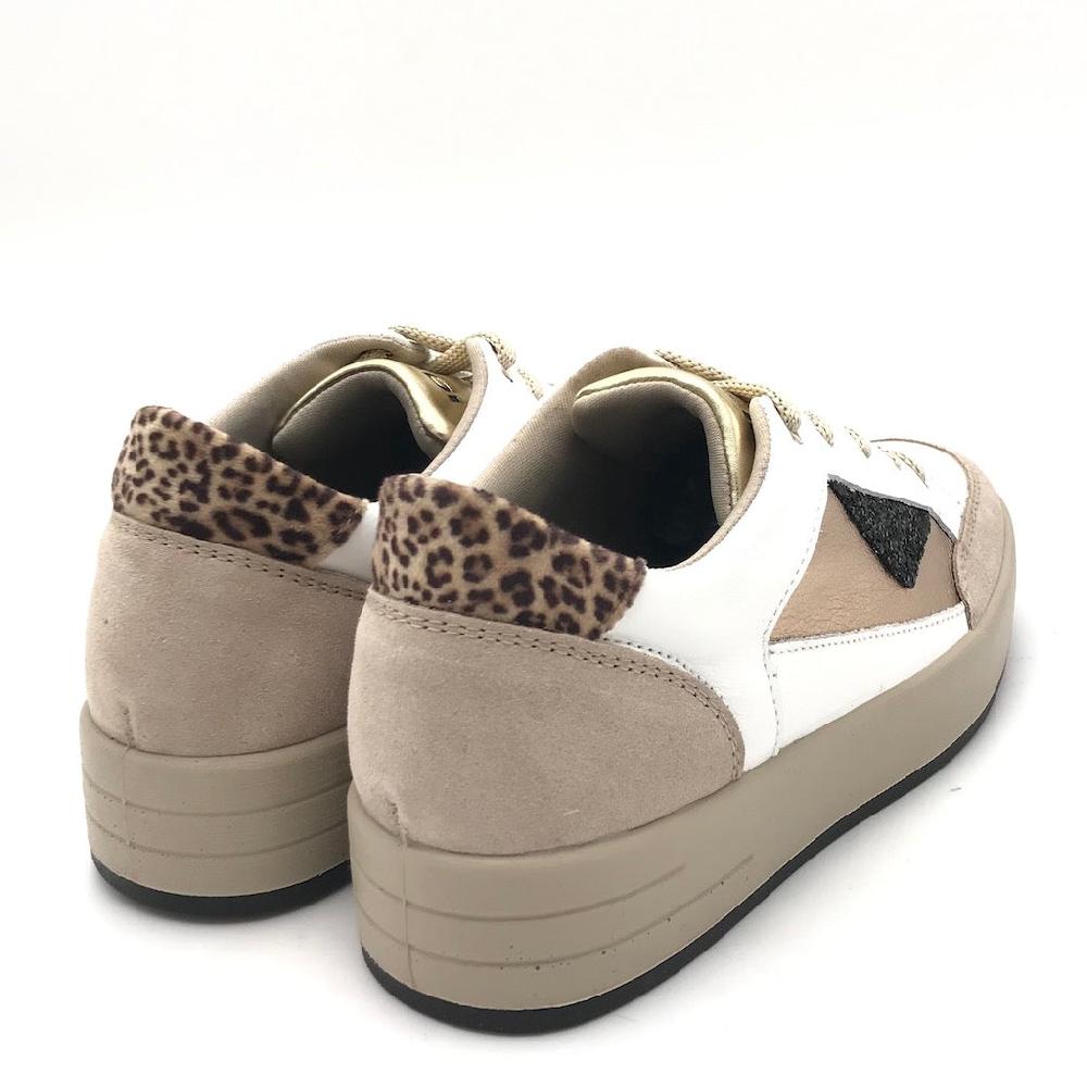 Zulian Calzature Sneakers Alina bianco-beige Shopping Online