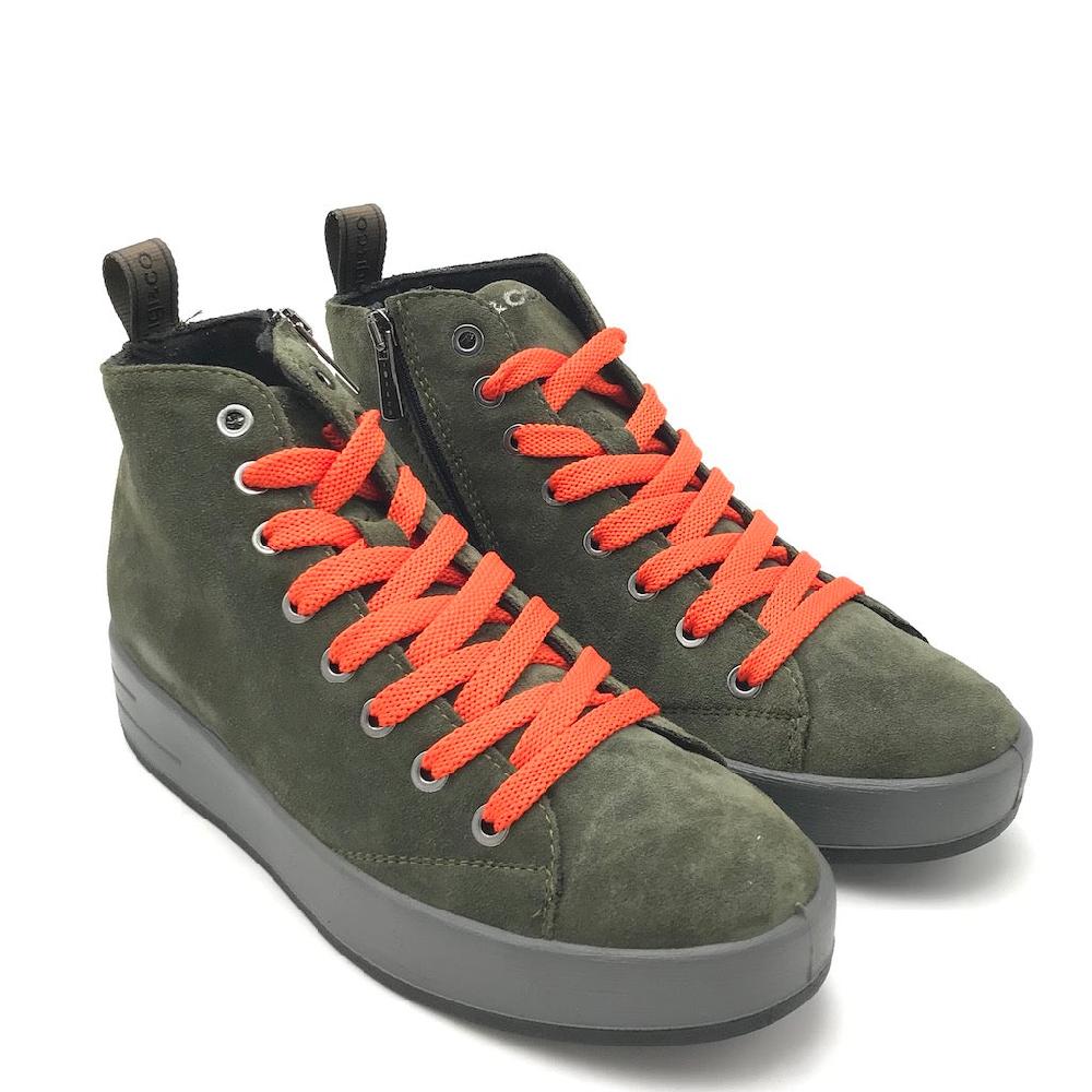 Zulian Calzature Sneakers Alina verde scuro Affare Del Giorno