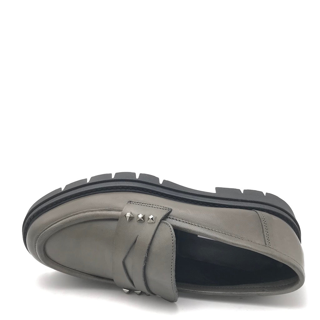 Zulian Calzature Mocassino Taylor color fumo Outlet
