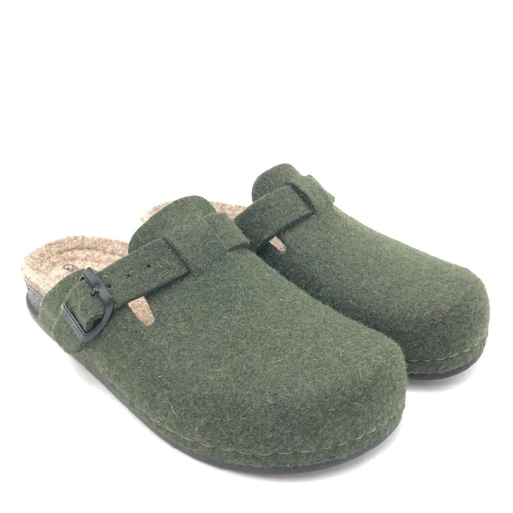 Zulian Calzature Ciabatta Reps foresta-taupe Outlet