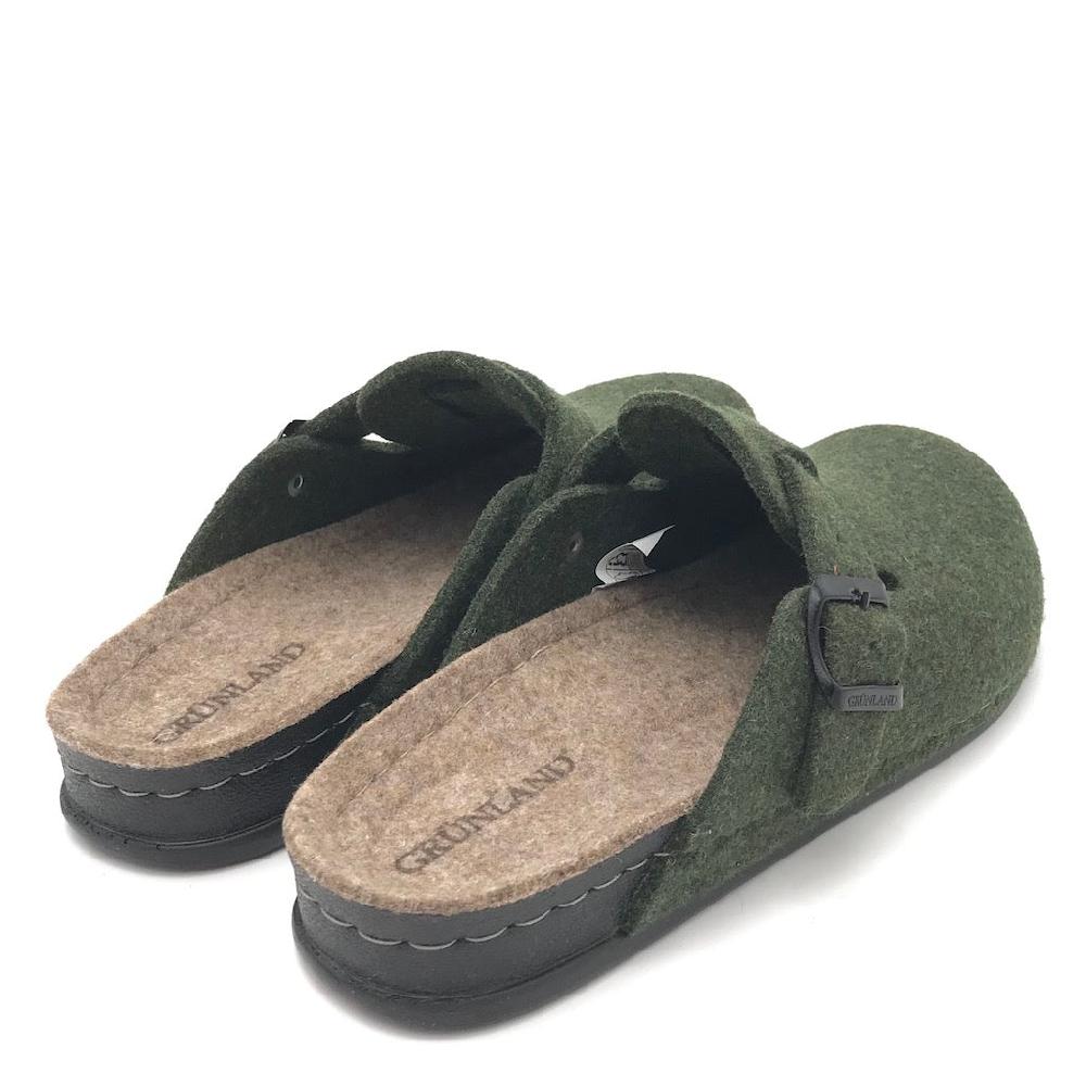 Zulian Calzature Ciabatta Reps foresta-taupe Outlet