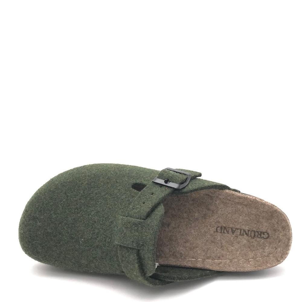 Zulian Calzature Ciabatta Reps foresta-taupe Outlet