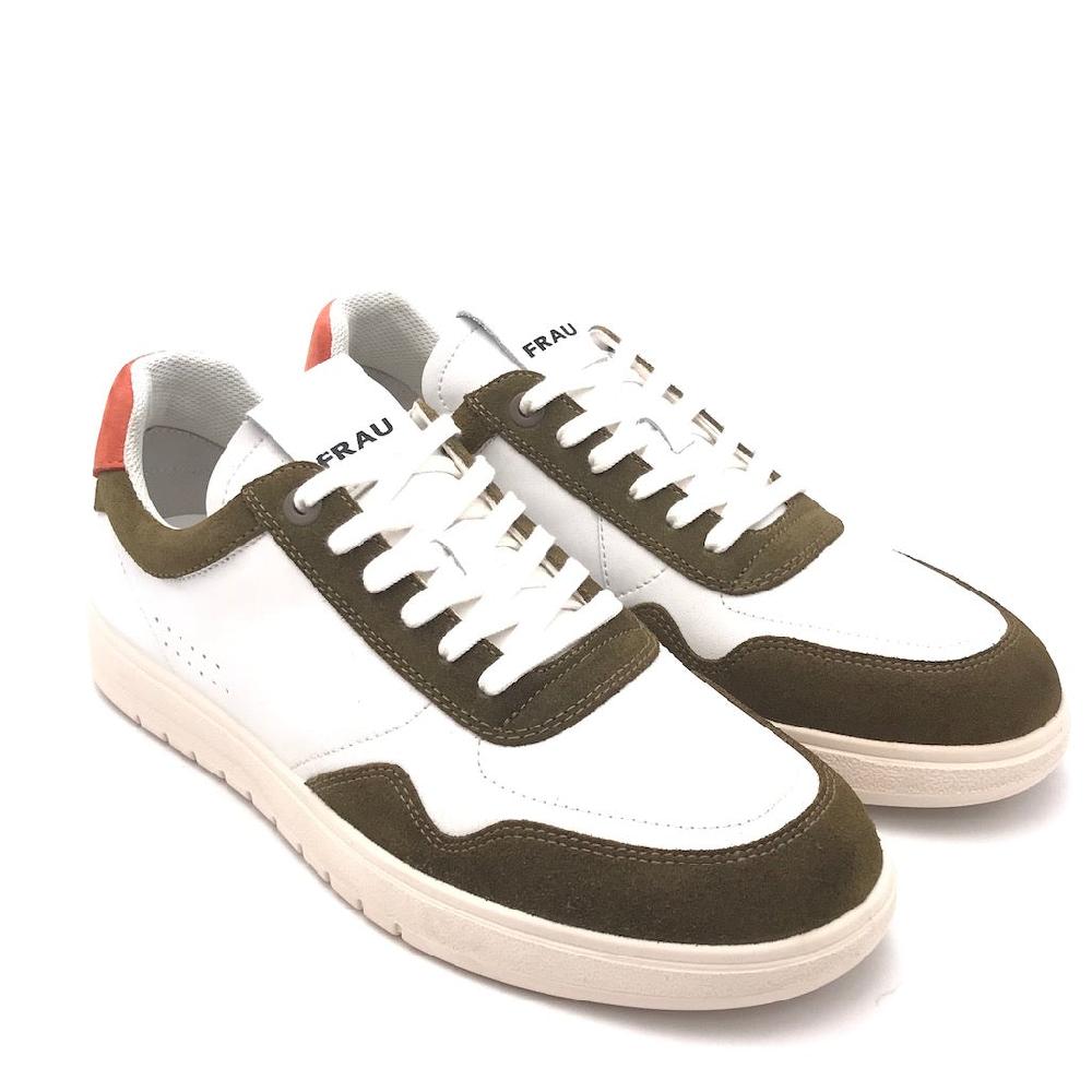 Zulian Calzature Sneakers bianca-verde Offerte