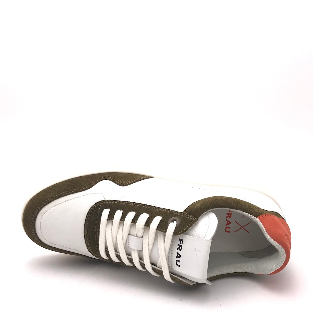 Zulian Calzature Sneakers bianca-verde Offerte