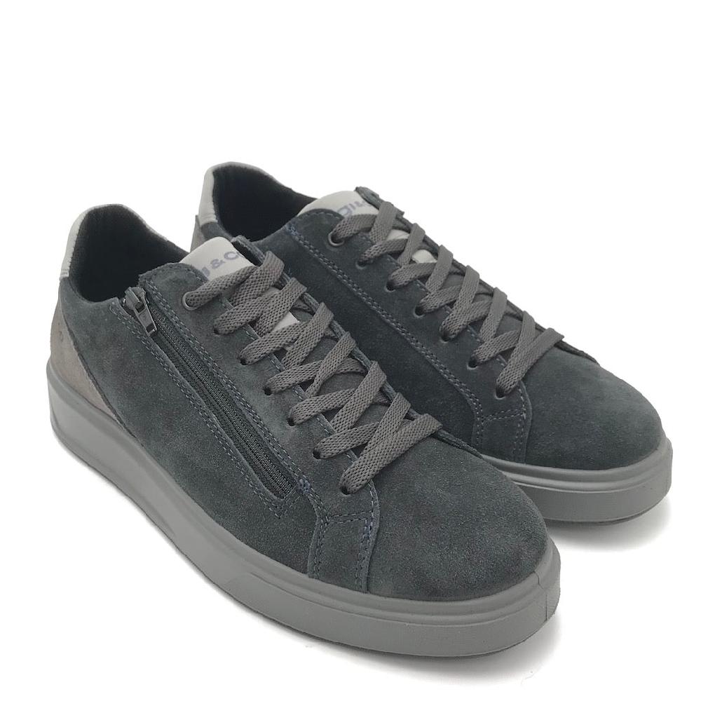 Zulian Calzature Sneakers Sten blu notte In Saldo