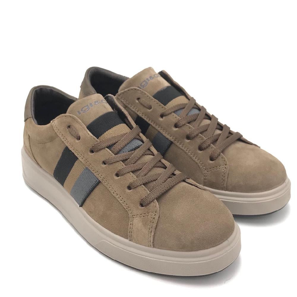 Zulian Calzature Sneakers Sten sesamo Offerta speciale