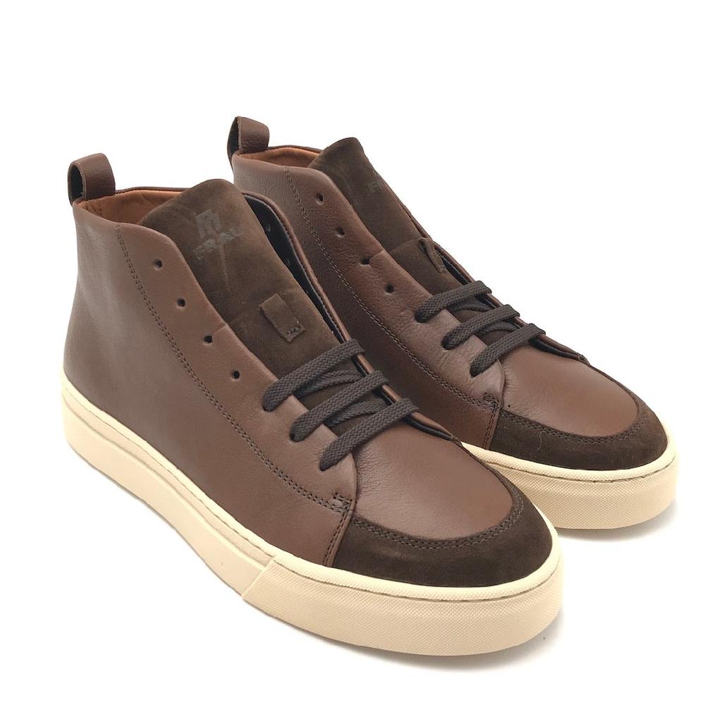 Zulian Calzature Sneakers alta marrone Italia