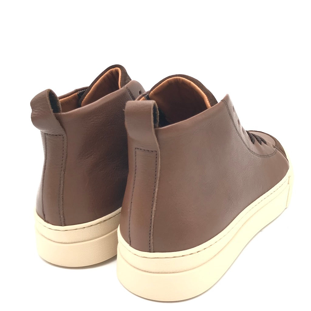 Zulian Calzature Sneakers alta marrone Italia