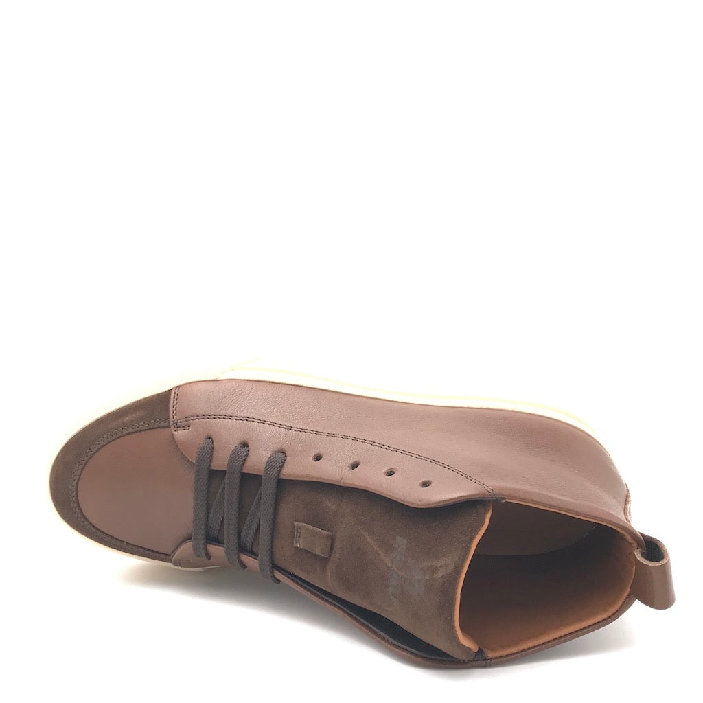 Zulian Calzature Sneakers alta marrone Italia