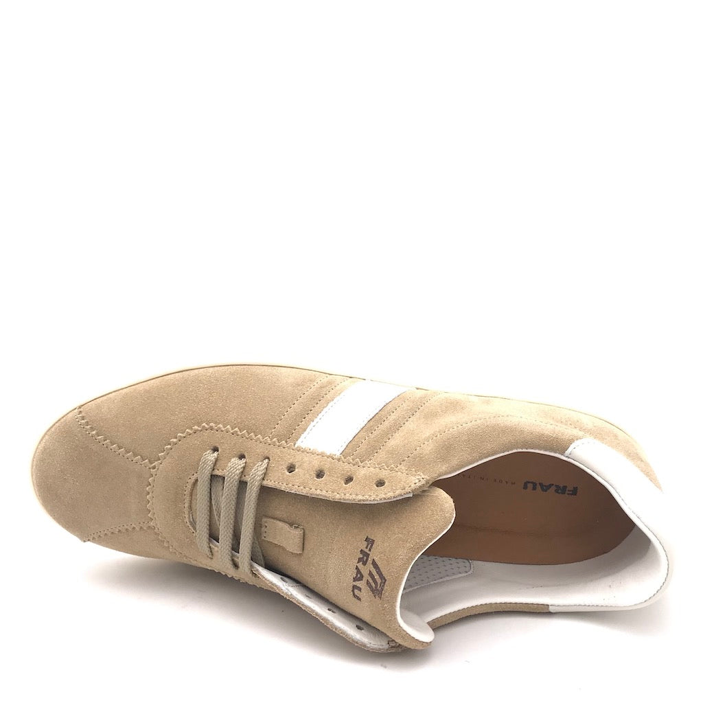 Zulian Calzature Sneakers suede avena In Linea