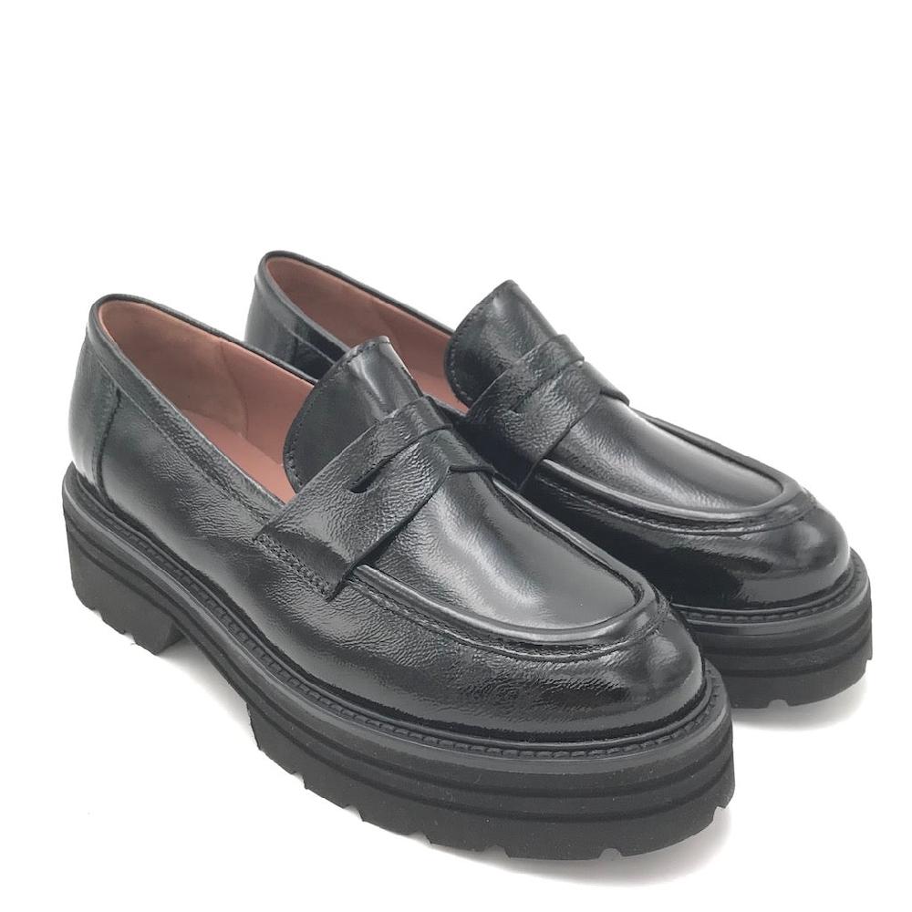 Zulian Calzature Mocassino naplak nero Nuovo