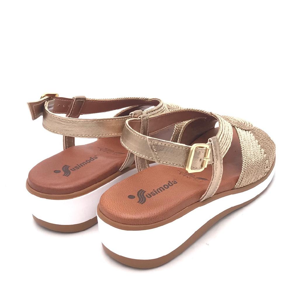 Zulian Calzature Sandalo cordalux rame Qualità Garantita