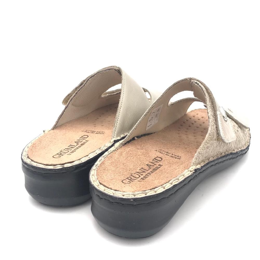 Zulian Calzature Ciabatta Dami platino Consegna Veloce
