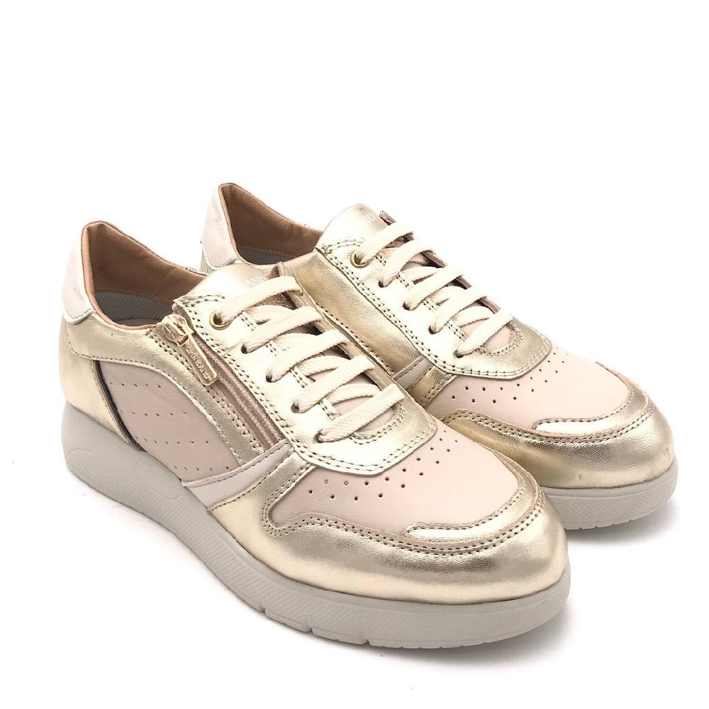 Zulian Calzature Sneakers Seli beige-platino Promozione Limitata
