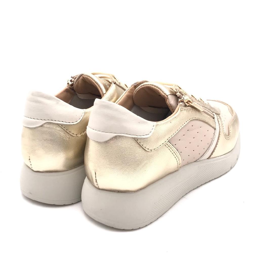Zulian Calzature Sneakers Seli beige-platino Promozione Limitata